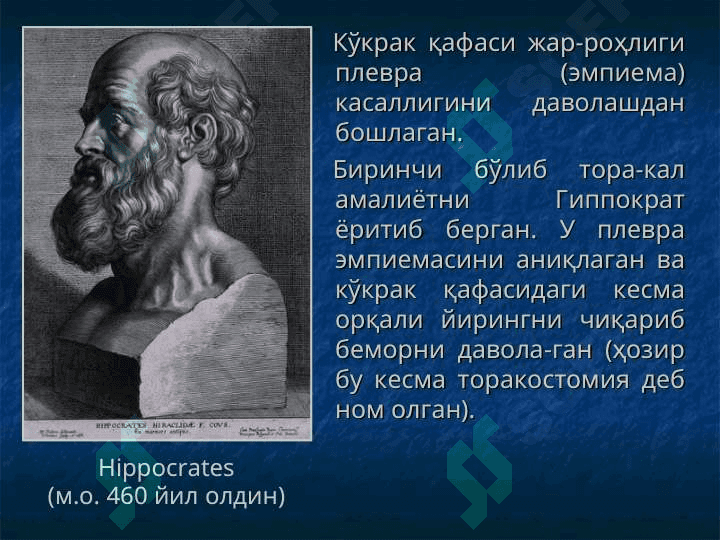 Плевра касалликлари 3