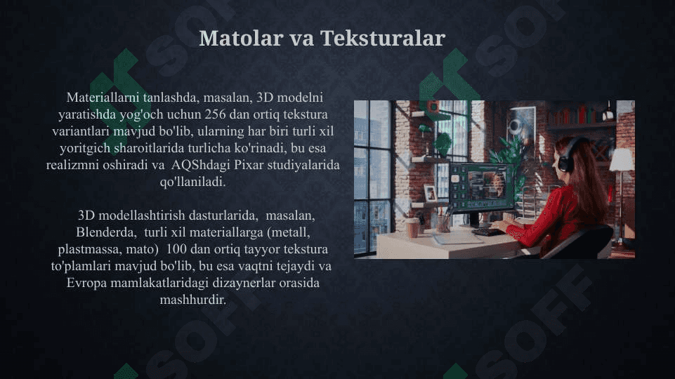 3D modellash va animatsiya. 7