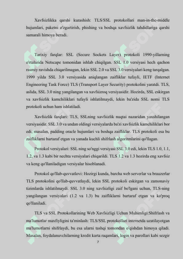 WEB SERVERLARDA TLS/SSL XAVFSIZLIGINI TA'MINLASH USULLARI 7