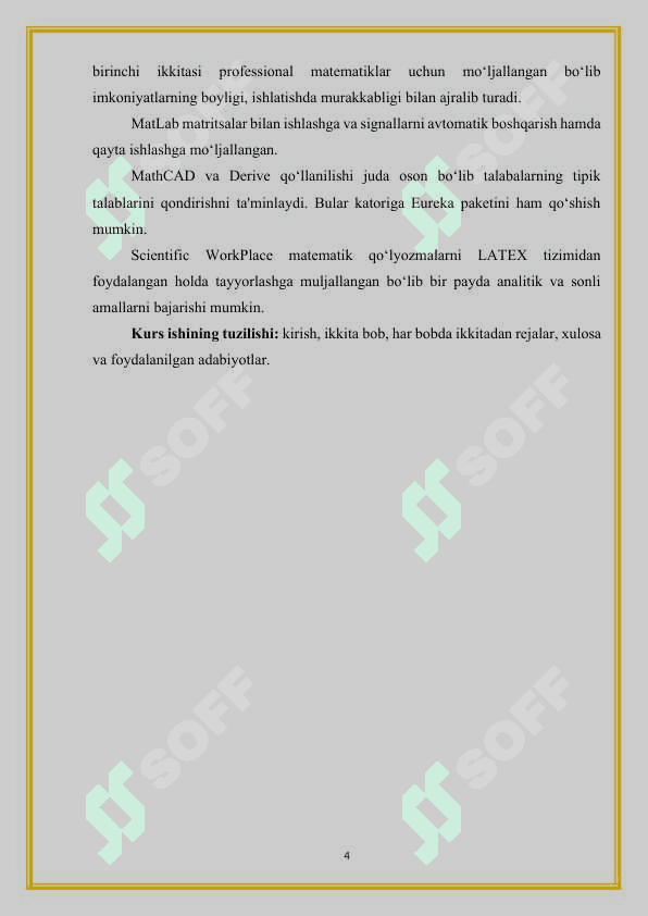 MATHCADDA IKKI VA UCH O'LCHOVLI GRAFIKLAR 4