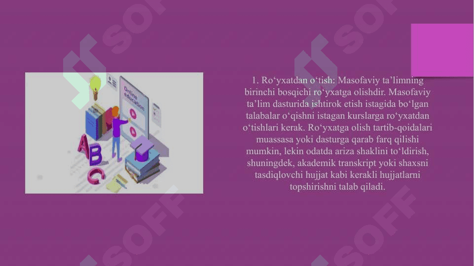 Masofaviy ta’lim 4