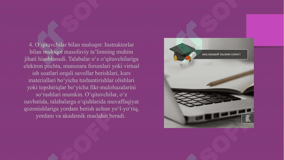 Masofaviy ta’lim 7