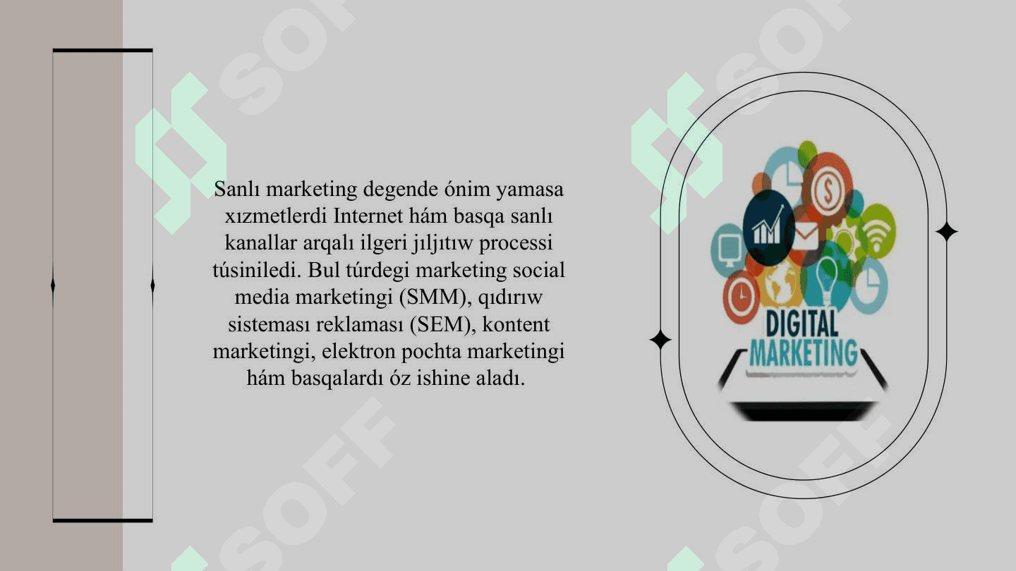 Sanlı marketing strategiyası 2
