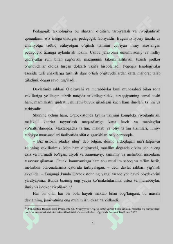 Taʼlim mazmunini belgilovchi meyoriy hujjatlar 4