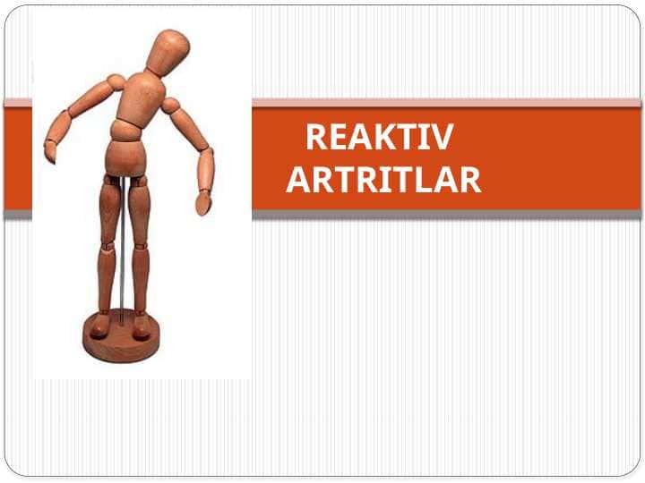 REAKTIV ARTRITLAR