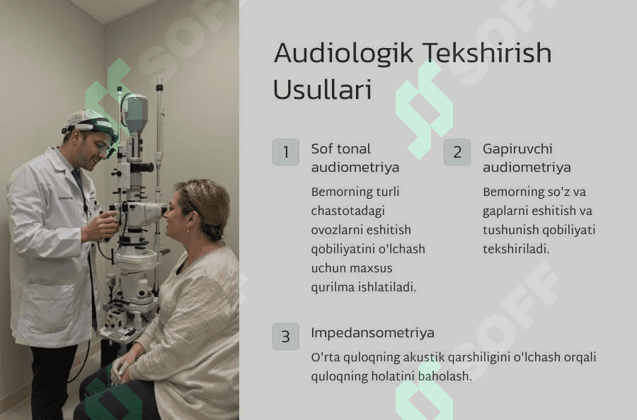 Eshitish va vestibulyar analizatorini tekshirish. 4