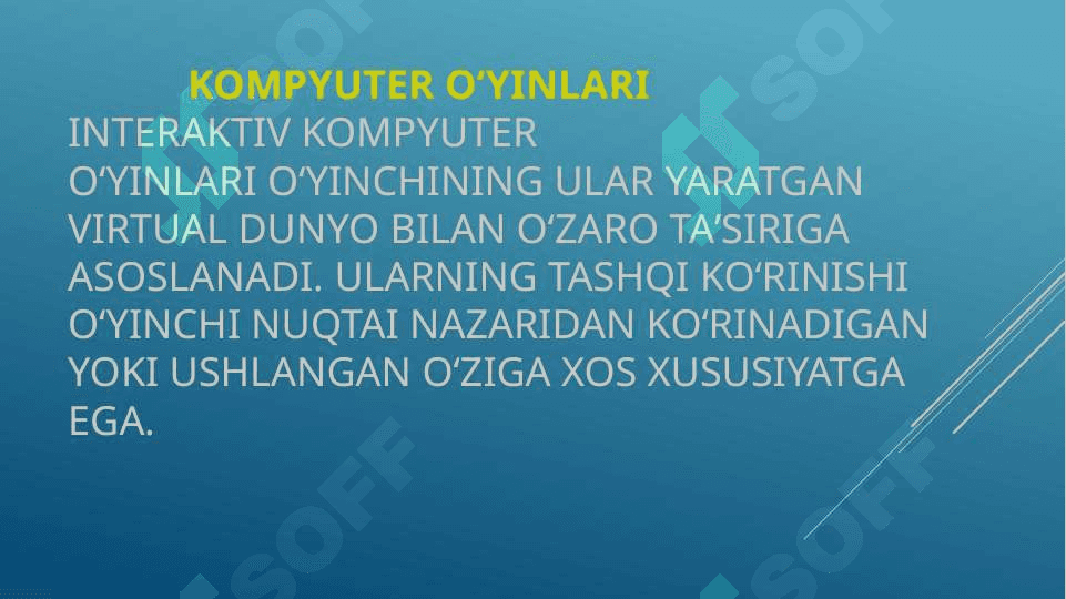 Vertual olamdan foydalanish va himoyalanish 5