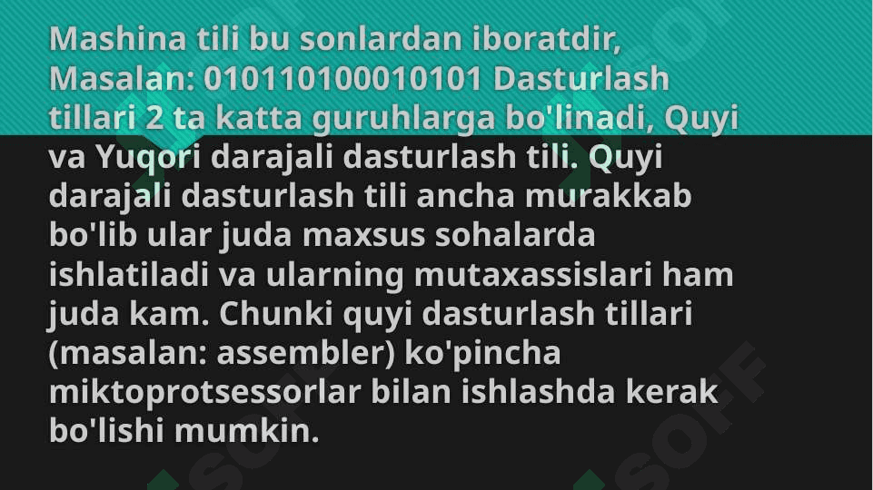 Web dasturlashga asoslangan amaliy tizimlar 4