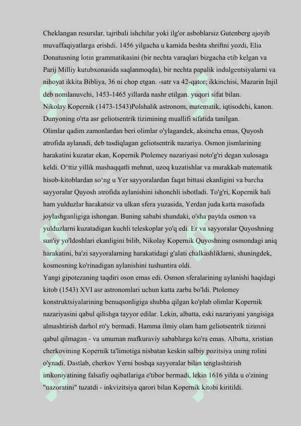 ILK O’RTA ASRLARDA TARIXIY BILIMLARNING RIVOJLANISHI 7