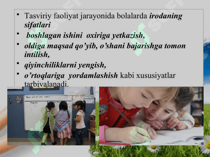 Tasviriy faoliyat turlari 5