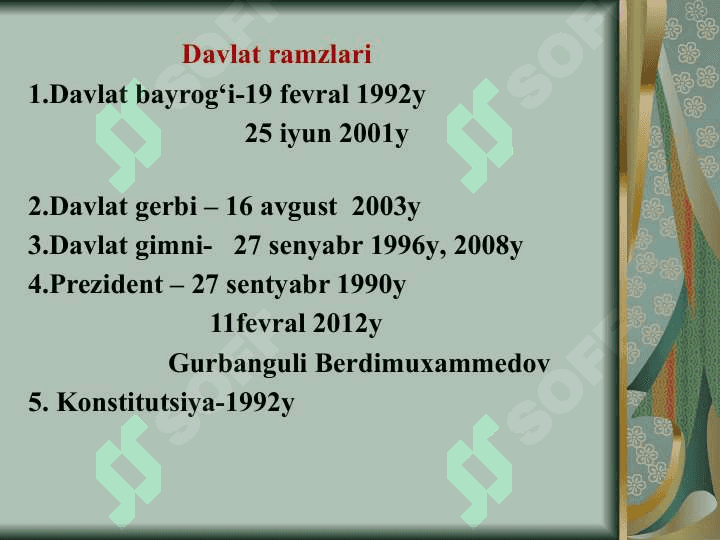 Turkmaniston iqtisodiyoti 2