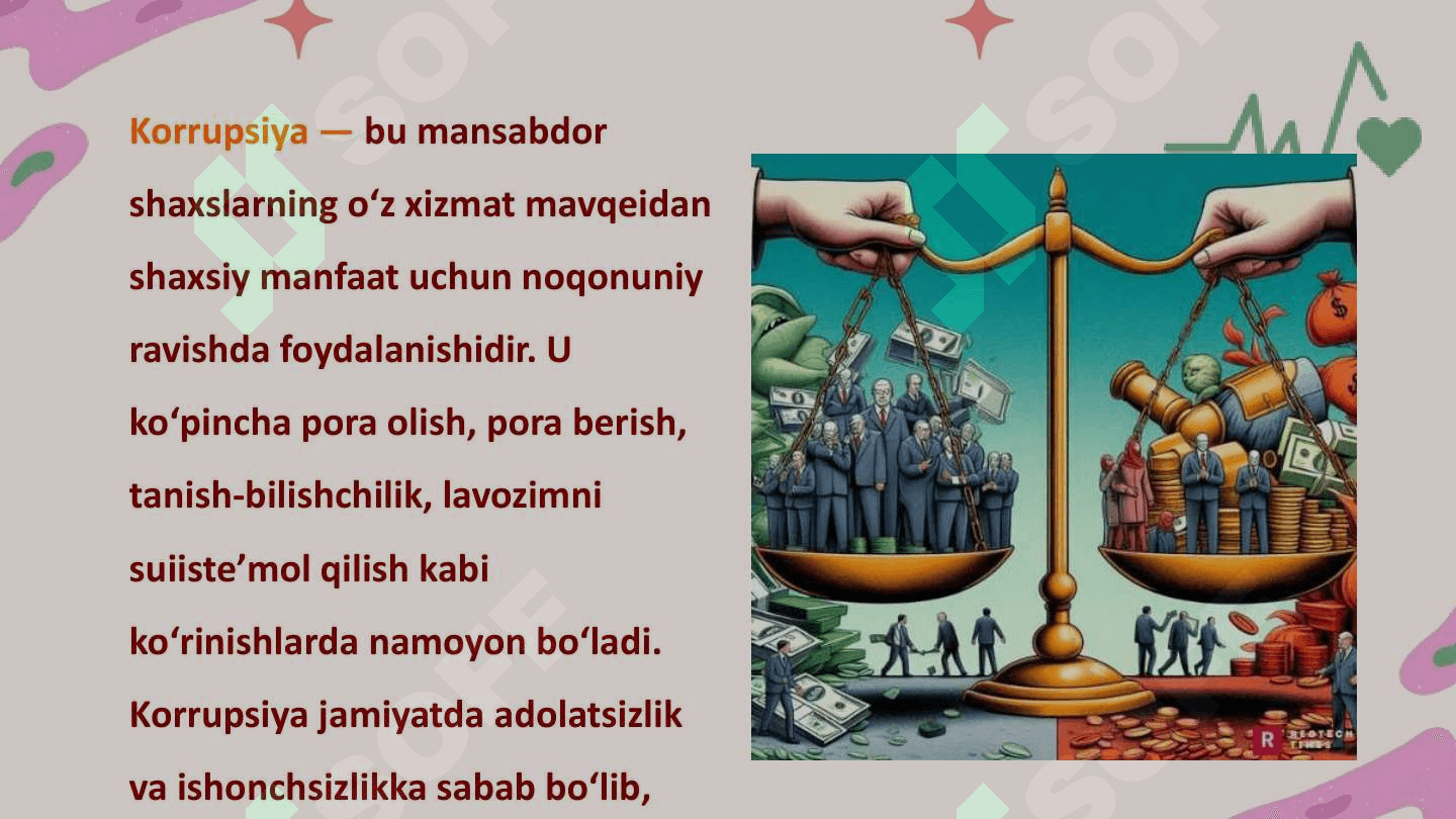 Korrupsiyaning mohiyati va uning oqibatlari 2