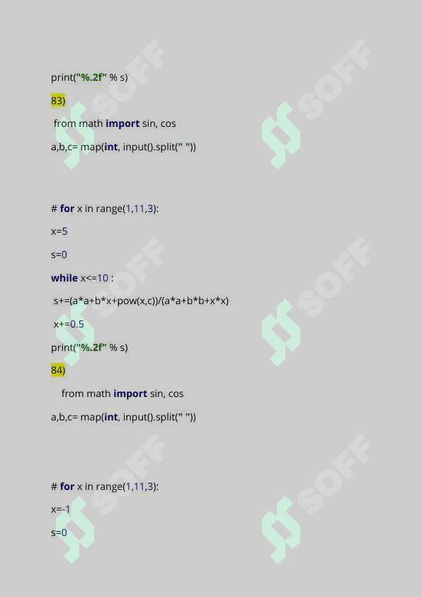 algo ubtuid uz masala yechimlari 80-90 2