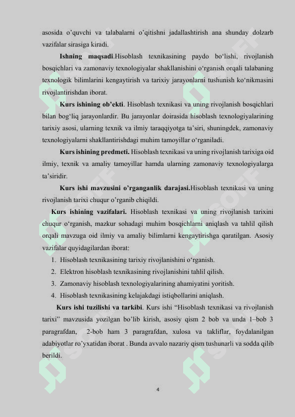 HISOBLASH TEXNIKASI VA RIVOJLANISH TARIXI 4