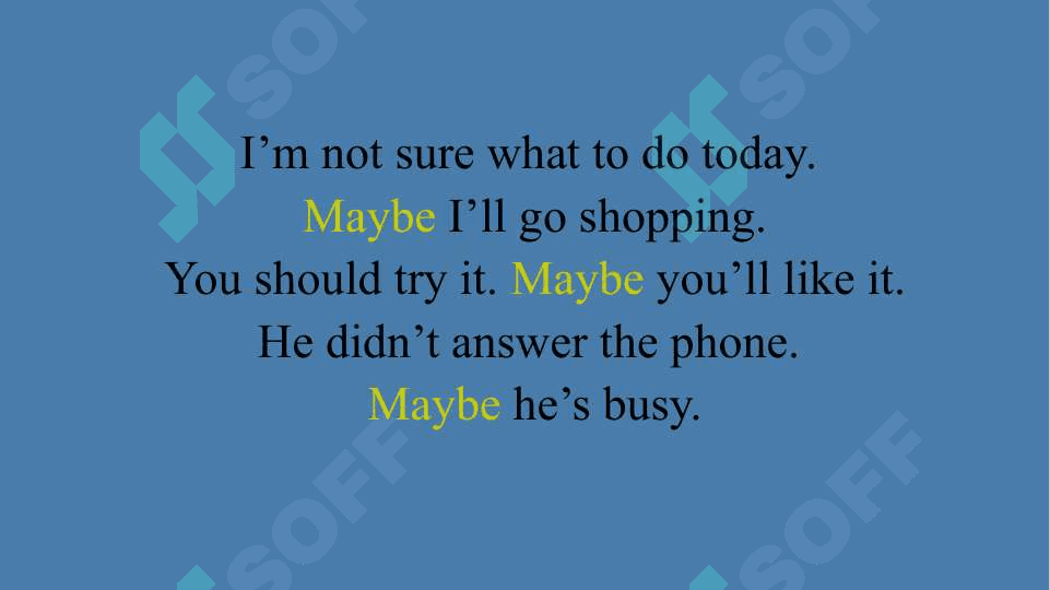Maybe 2