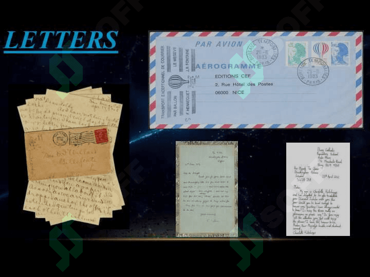 Presentation On Letters And Their Types 3