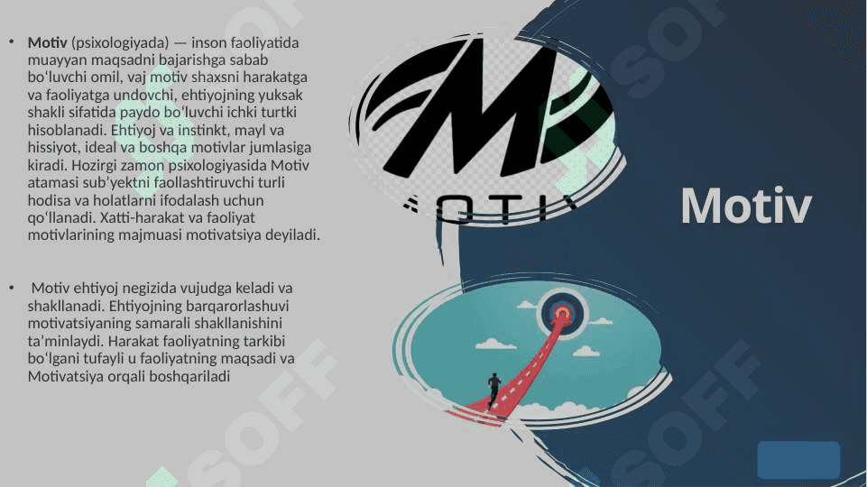Anglangan va anglanmagan motivlar 3