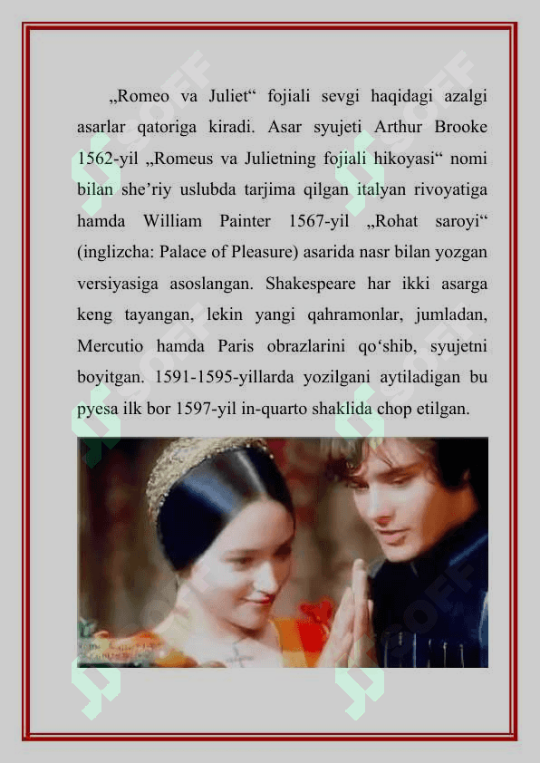 sHEKSPIR Romeo va Juliet 4
