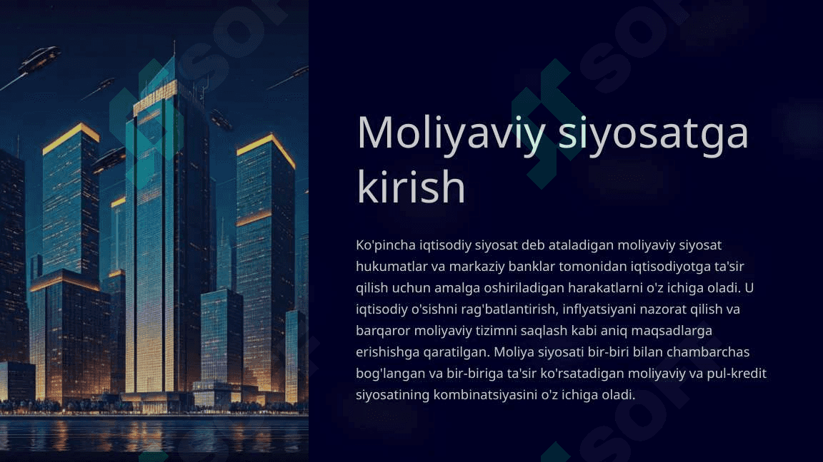Moliyaviy siyosatning mazmuni 4