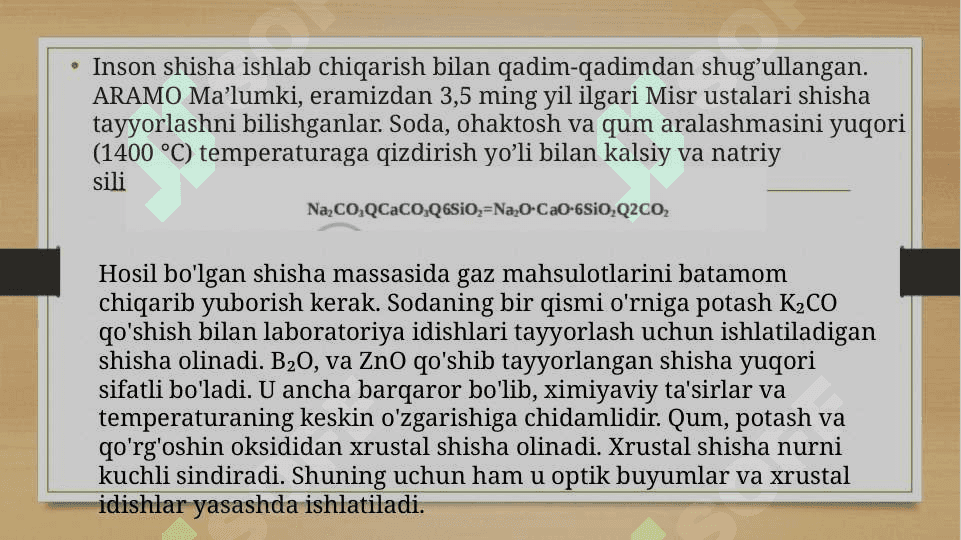 Oʻzbekistonda shisha sanoati 3
