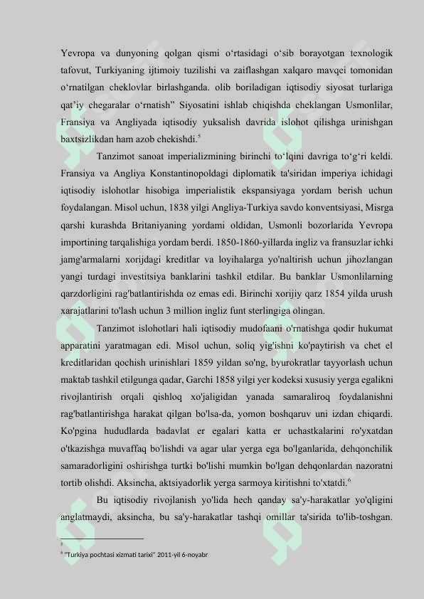 USMONLILAR IMPERIYASI TANZIMOT DAVRIDA 8