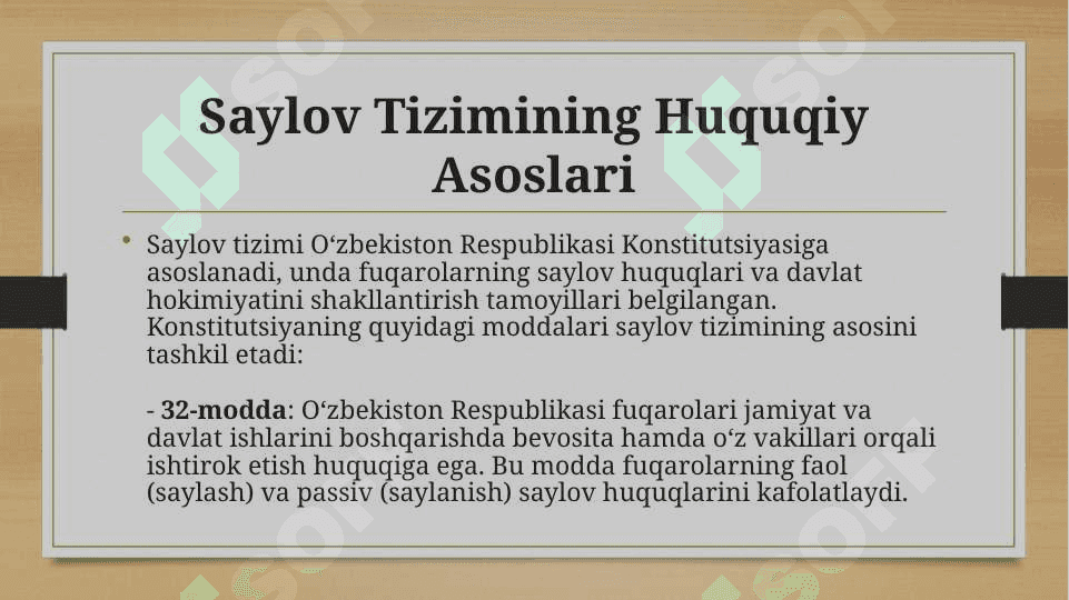 Saylov Tizimi 3