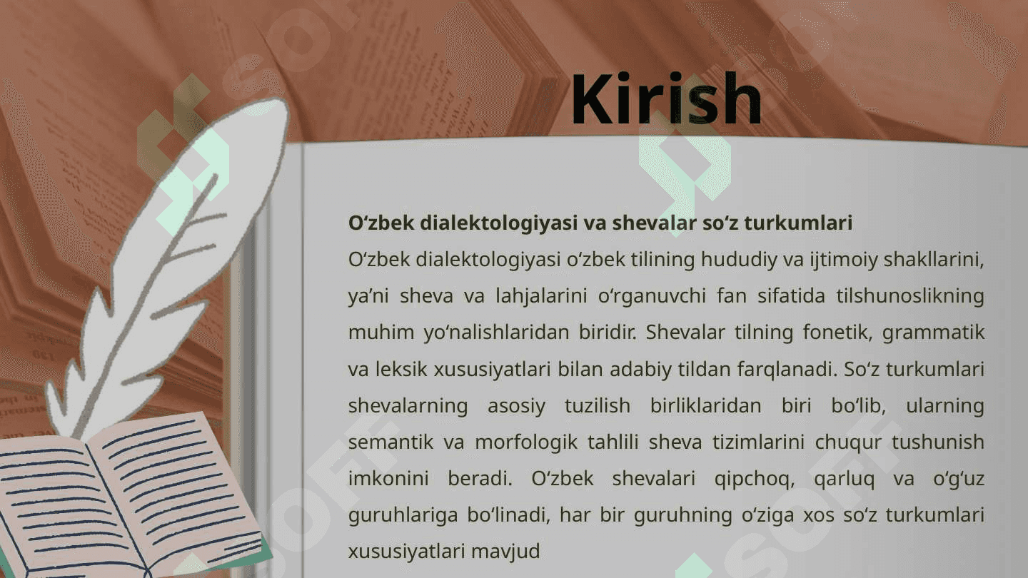 Shevalar so'z turkumlari to'g'risida ma'lumot 2