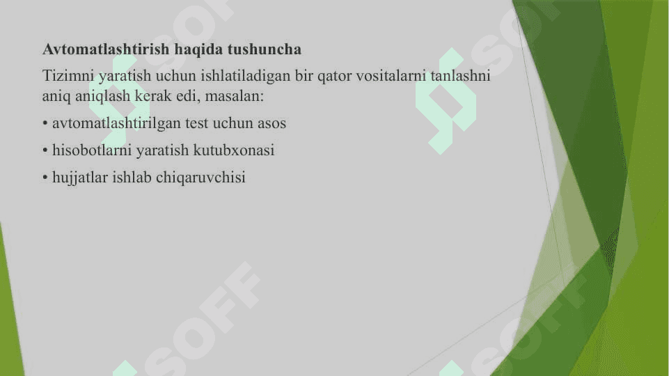 Avtomatlashtirilgan test tizimini ishlab chiqish 3