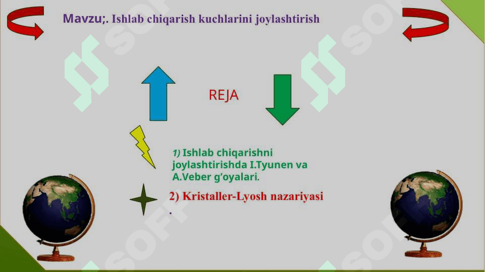 Ishlab chiqarish kuchlarini joylashtirish 2
