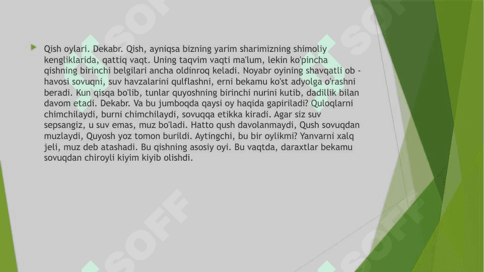 Qor qoplami va uning xususiyatlari 4