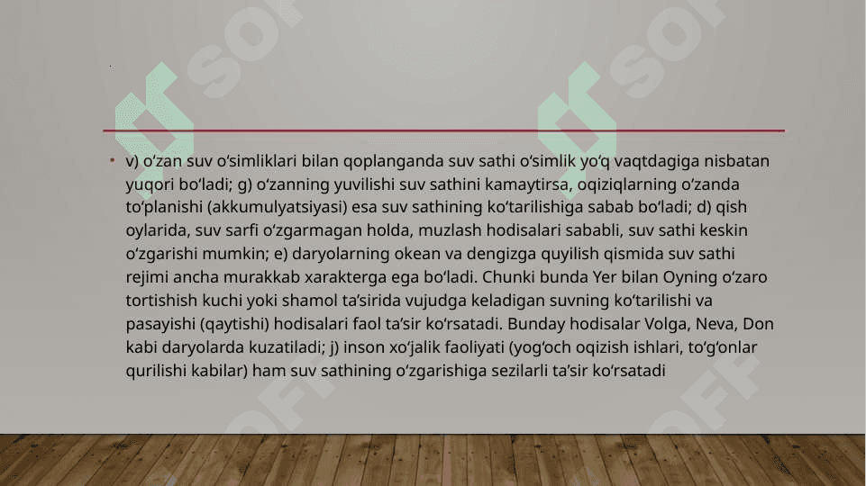 Daryolarning energiyasi va ish 7