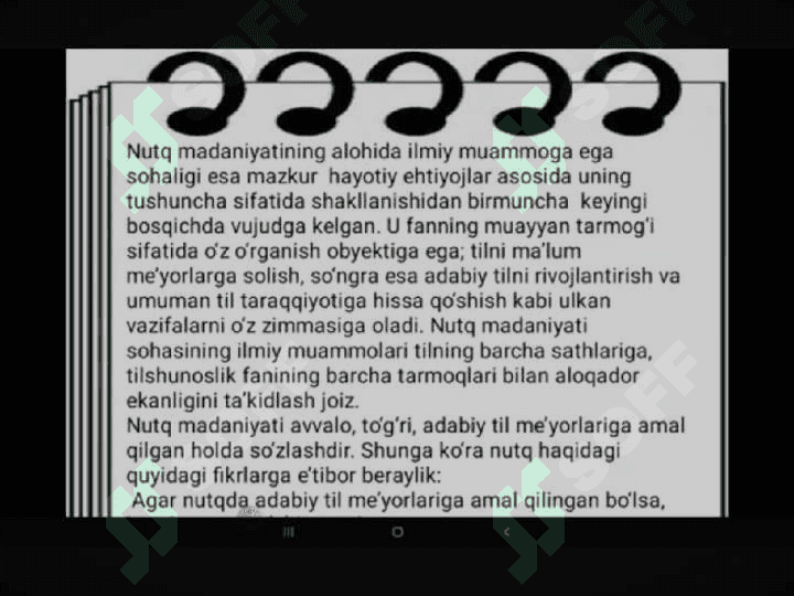 Nutq madaniyati mutolaa  sanʼati 8
