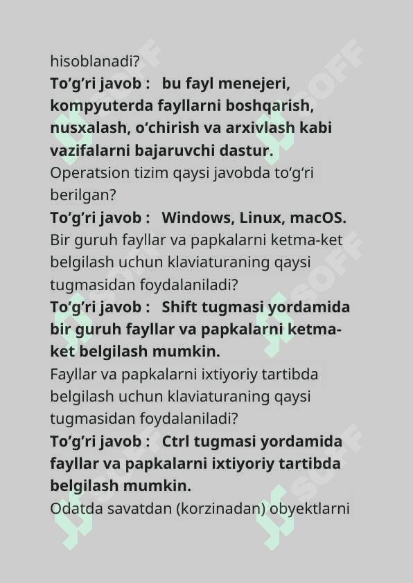 Argos test savollari javoblari 2025 yil yangi 7