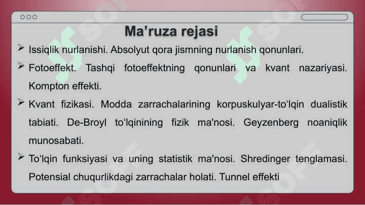 Kvant optikasi 2