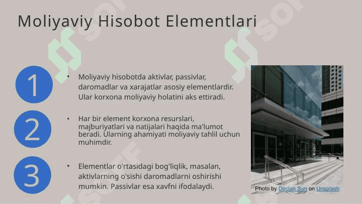 Moliyaviy hisobot elementlarini bashoratlash 3