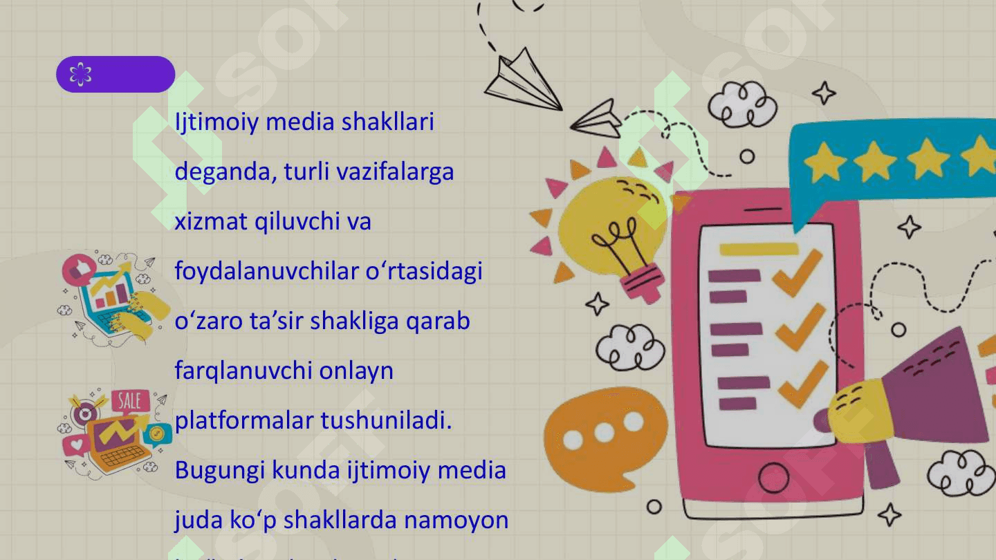 Ijtimoiy media shakllari 5