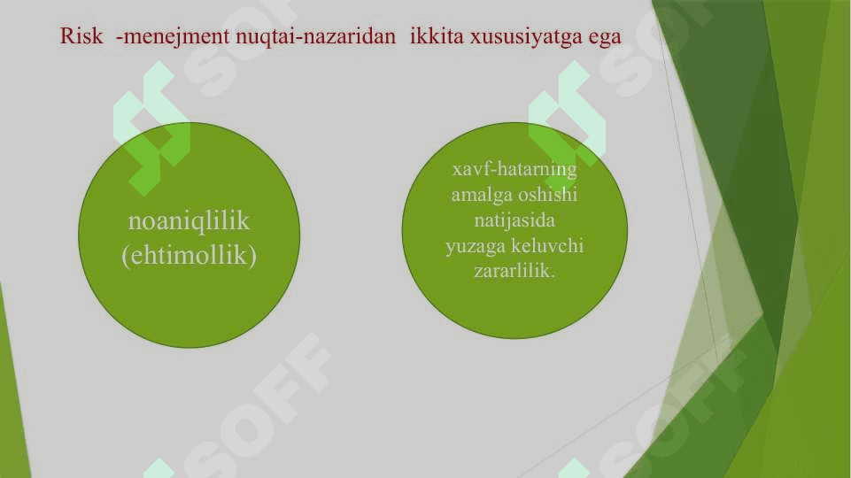 SUG`URTA FONDI VA UNING TURLARI 5
