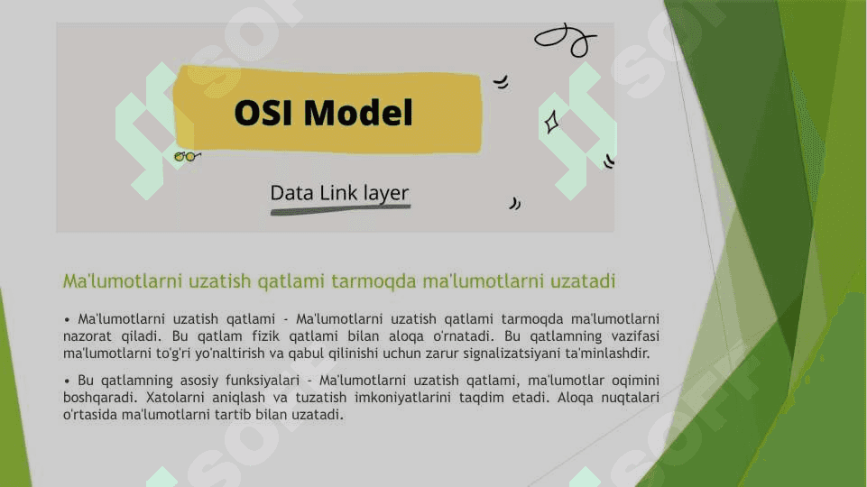 Data Link Layer (Ma’lumotlarni uzatish qatlami) qanday ishlaydi? 4