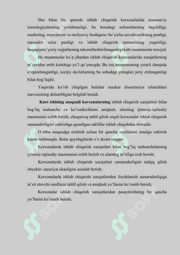 Iqtisodiyotning etakchi tarmoqlarida mahsulot tannarxini pasaytirish yo'llari (mahsulot turlari misolida). 3