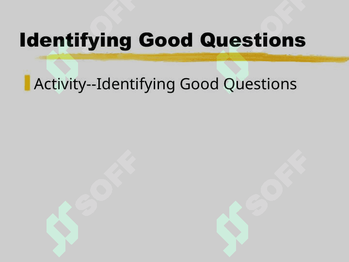 Questioning Techniques 3