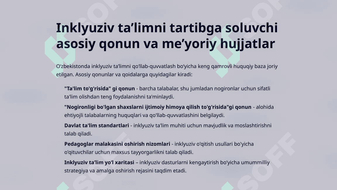 O'zbekistonda inklyuziv ta'limga kirish 3