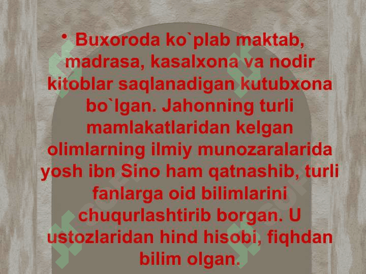 Abu Ali ibn Sino 6