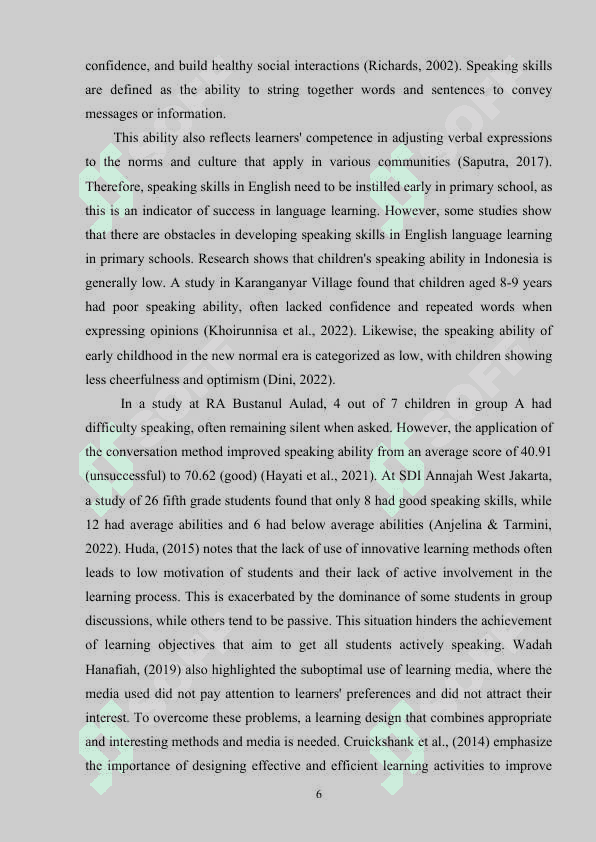 Language learning as a tool for enhancing interpersonal skills in elementary school children 6
