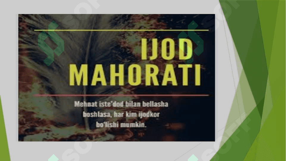 Dunyoqarash va badiiy ijod 6