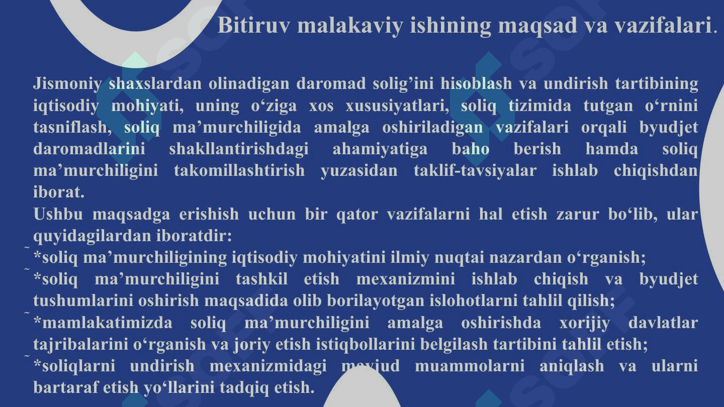 Jismoniy shaxslardan olinadigan daromad solig’ini hisoblash va undirish tartibi 7