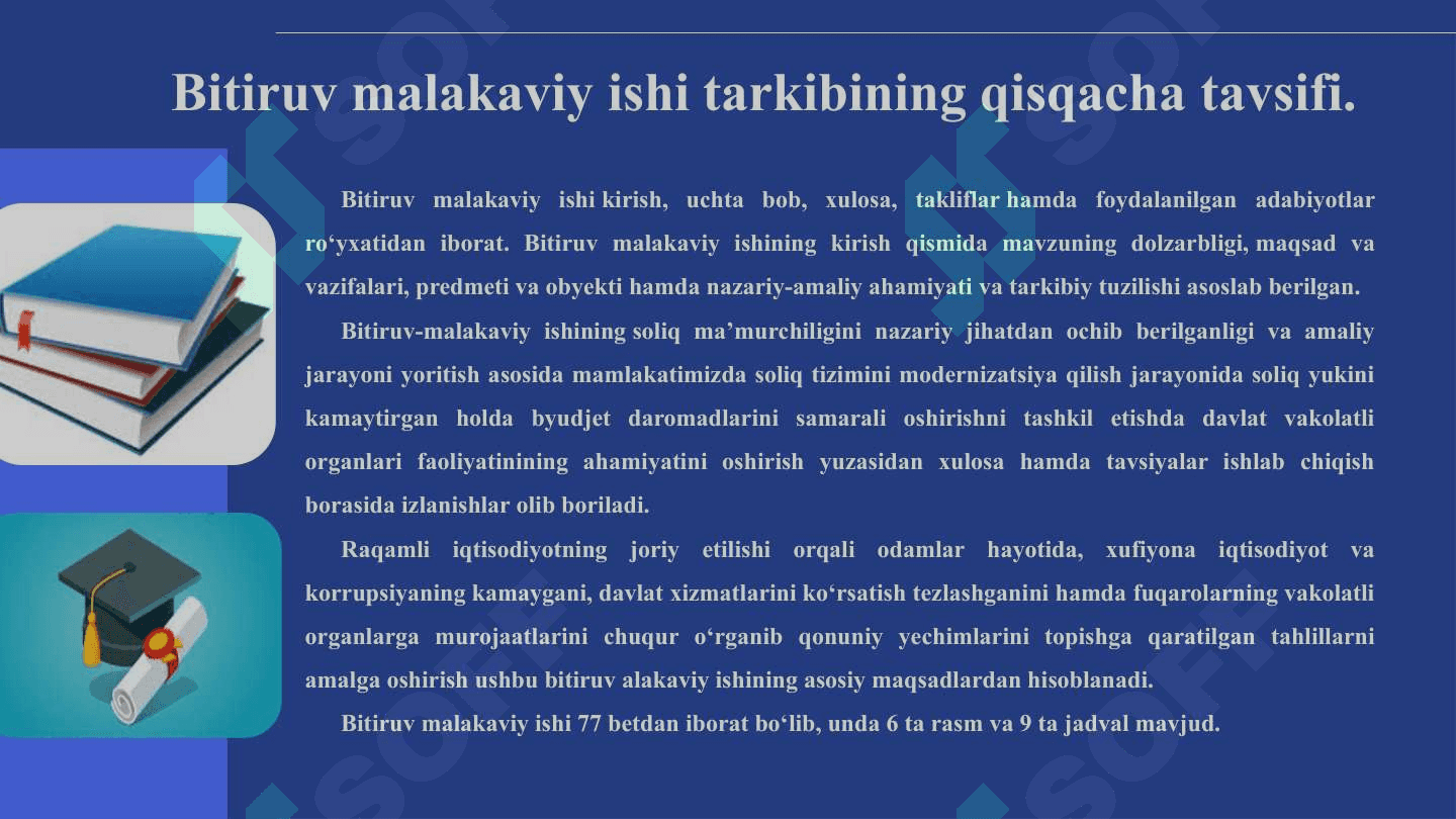 O'ZBEKISTONDA SOLIQ TIZIMINNI MODERINIZATSIYALASH:MOHIYAT, VA ISTIQBOLLARI 8