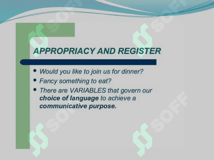 register and appropriacy 4