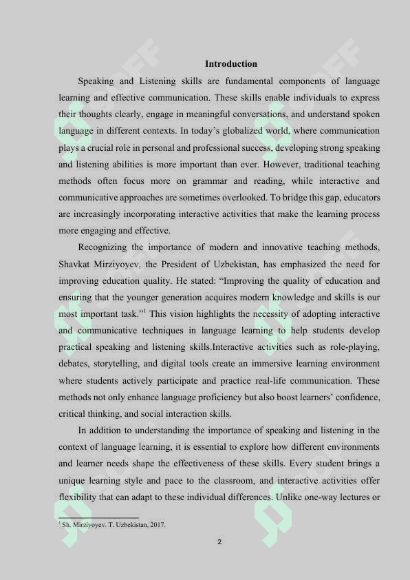 Improving speaking and listening skills with Interactive activities 2