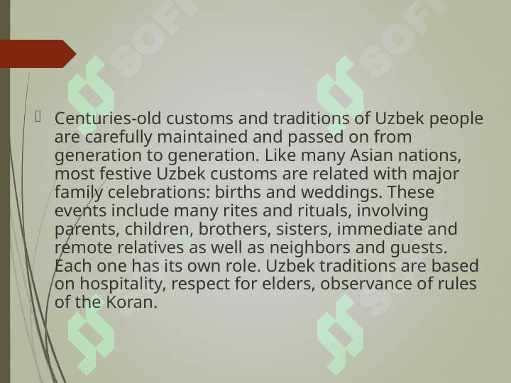 Well known Uzbek Traditions and Customs (2) 7