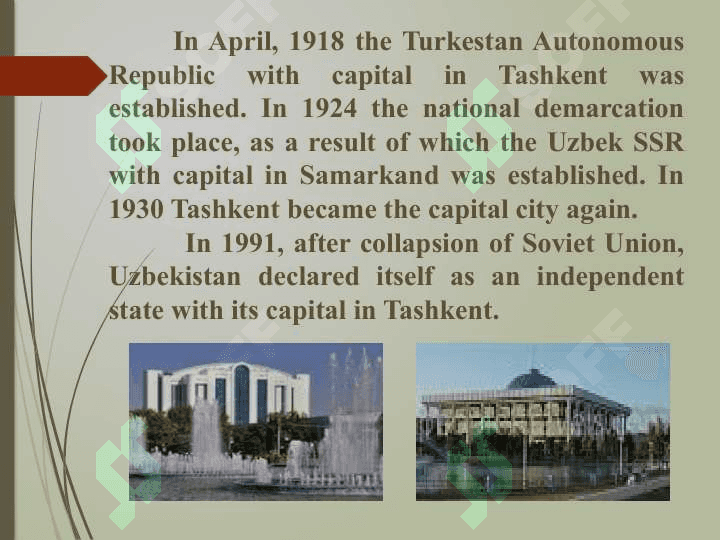 Нistory  of  Tashkent 6